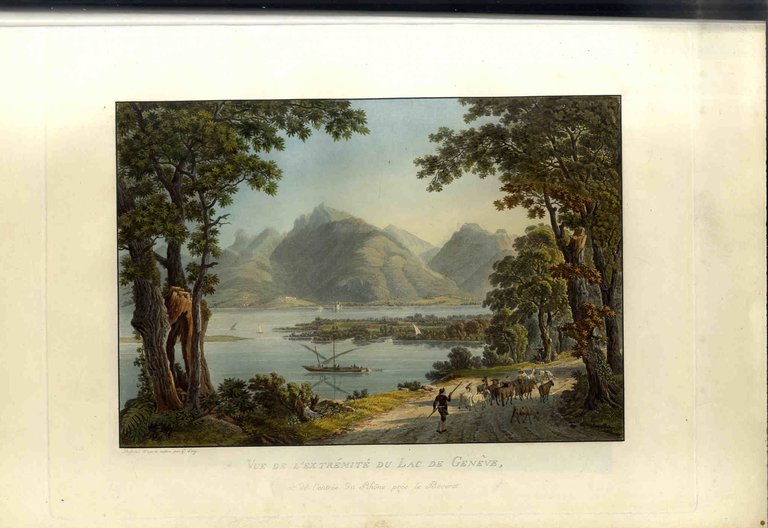 Voyage pittoresque de Gen&amp;egrave;ve &amp;agrave; Milan par le Simplon.