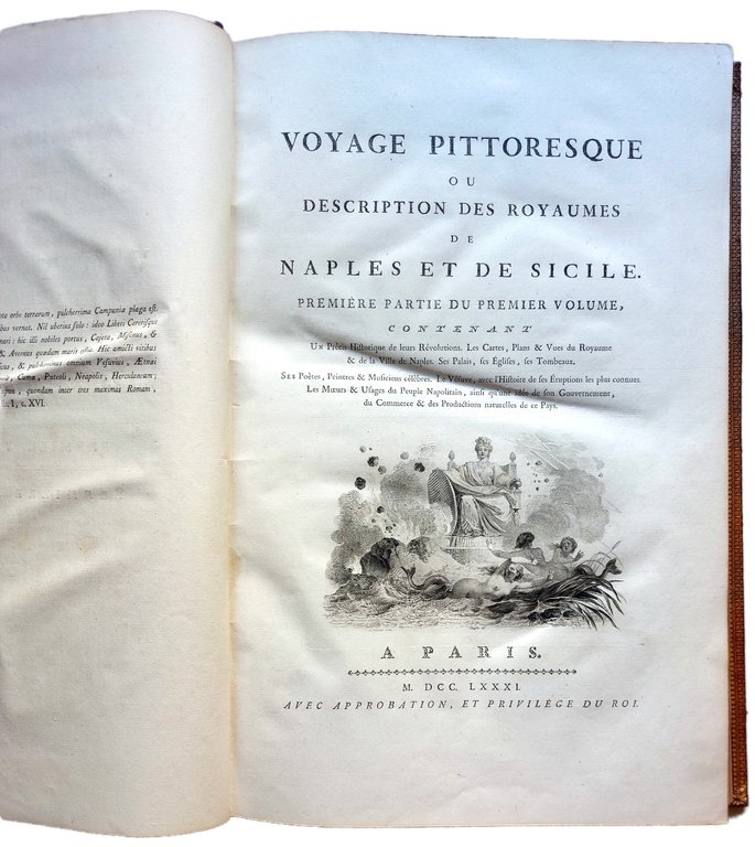 Voyage pittoresque ou Description des Royaumes de Naples et Sicile.