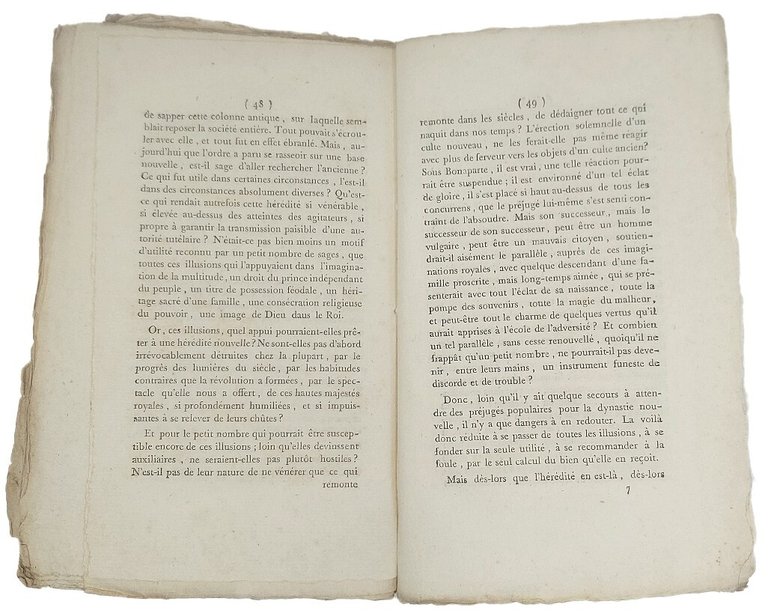 Vrai Sens du vote national sur le Consulat &amp;agrave; vie. …