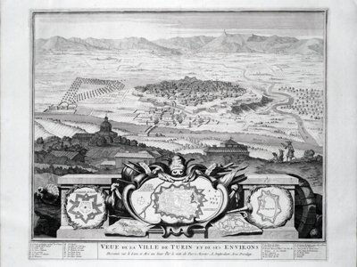 Vue de la Ville de Turin et de ses Environs.