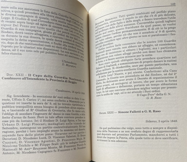 LOTTA E MARTIRIO DEL POPOLO CALABRESE (1847-1848) VOLUME 1: IL …