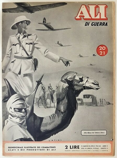 N. 4 fascicoli del quindicinale ALI DI GUERRA (anno II) …