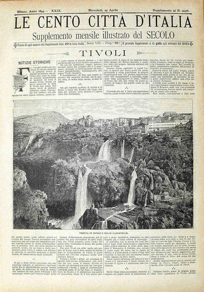 Le cento cittÃ  d'Italia - TIVOLI