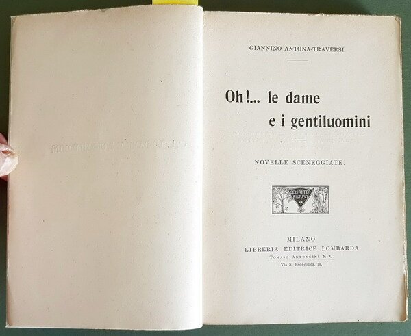 OH!. LE DAME E I GENTILUOMINI - Novelle sceneggiate