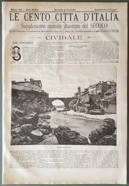 Le cento città d'Italia - CIVIDALE