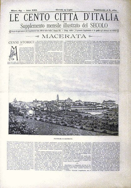 Le cento cittÃ d'Italia - MACERATA