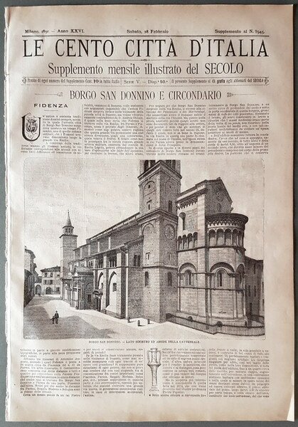 Le cento cittÃ d'Italia - BORGO SAN DONNINO E CIRCONDARIO