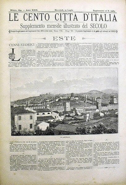 Le cento città d'Italia - ESTE