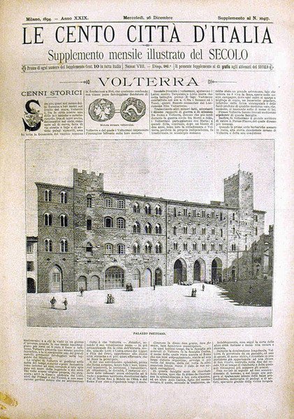 Le cento città d'Italia - VOLTERRA
