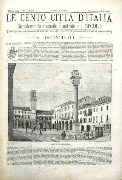 Le cento cittÃ d'Italia - ROVIGO