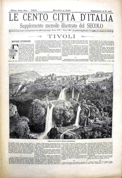 Le cento cittÃ  d'Italia - TIVOLI