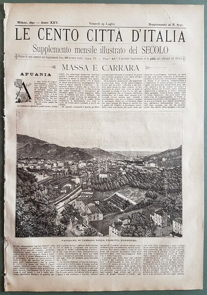 Le cento cittÃ d'Italia - MASSA E CARRARA