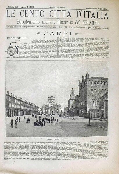 Le cento cittÃ  d'Italia - CARPI