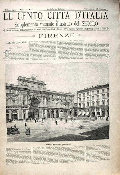 Le cento cittÃ d'Italia - FIRENZE e NAPOLI