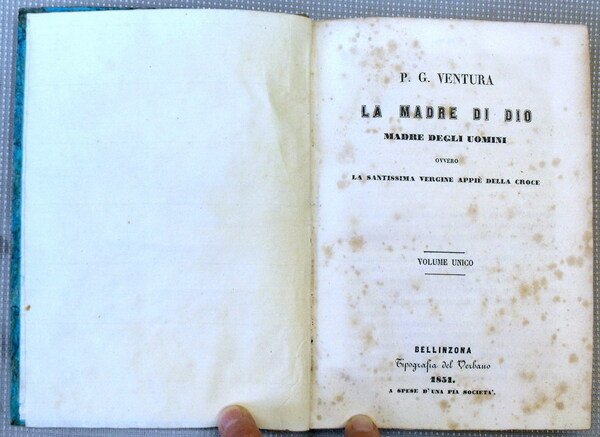 LA MADRE DI DIO MADRE DEGLI UOMINI ovvero La Santissima …