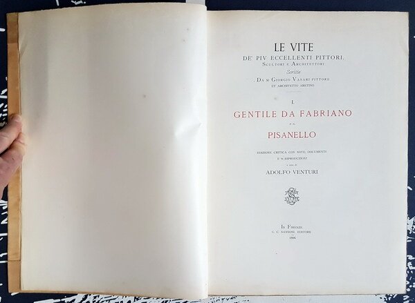 Le Vite de' piÃ¹ eccellenti pittori, scultori e architetti scritte …