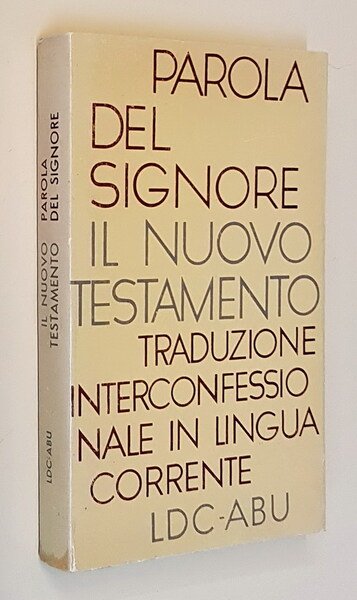 PAROLA DEL SIGNORE - NUOVO TESTAMENTO