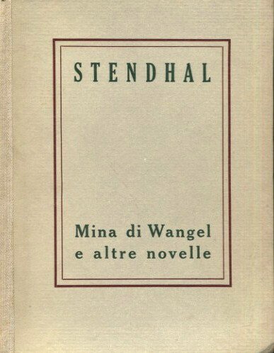 MINA DI WANGEL E ALTRE NOVELLE