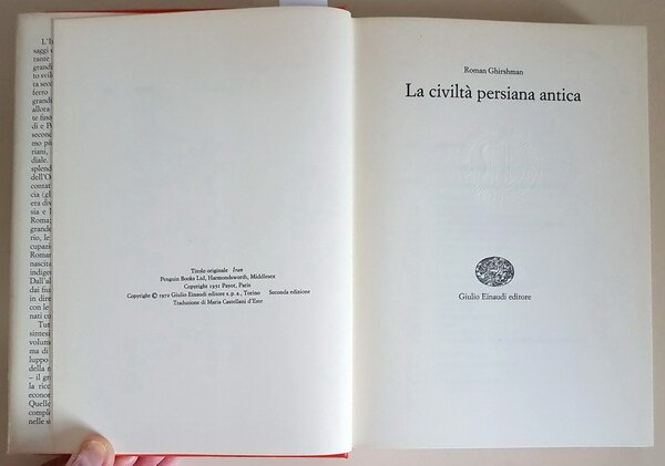 LA CIVILTA' PERSIANA ANTICA