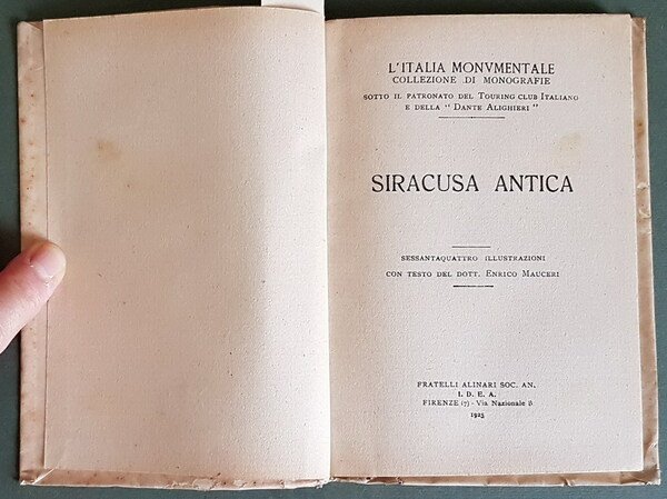 L'Italia monumentale - SIRACUSA ANTICA