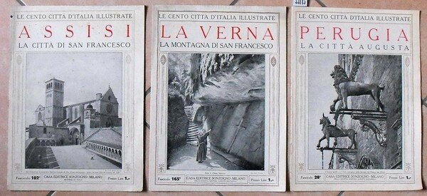 N. 3 fascicoli de Le cento città d'Italia illustrate - …