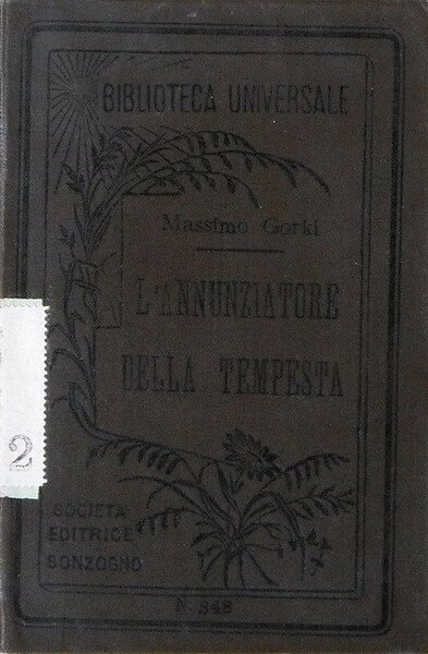 L'ANNUNZIATORE DELLA TEMPESTA traduzione di Efraim Boari