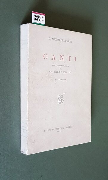 CANTI con l'interpretazione di Giuseppe de Robertis