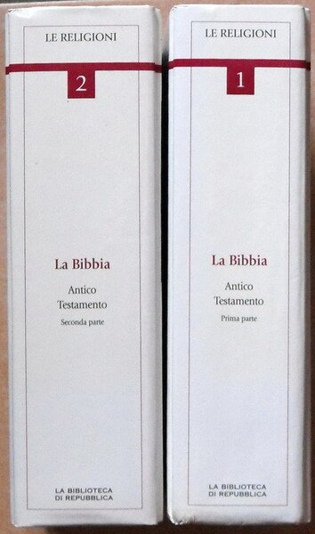 LA BIBBIA - Antico Testamento (I e II parte)