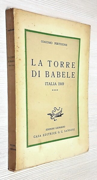 LA TORRE DI BABELE - Italia 1949