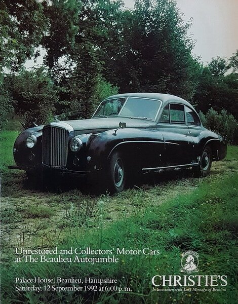 N. 3 Cataloghi d'Asta CHRISTIE'S: HISTORIC MOTOR CARS and Automobilia …