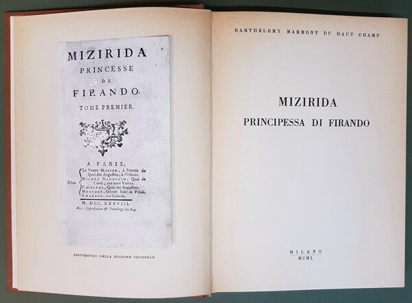 MIZIRIDA PRINCIPESSA DI FIRANDO