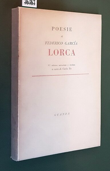 POESIE DI FEDERICO GARCIA LORCA con testo a fronte