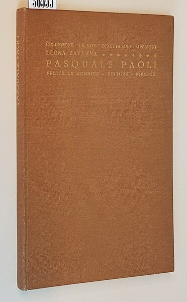 PASQUALI PAOLI con prefazione di Riccolo' Rodolico