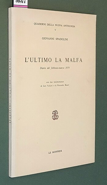 L'ULTIMO LA MALFA - Diario del febbario