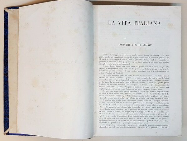 LA VITA ITALIANA - Rivista illustrata: VOLUME II (Febbraio - …