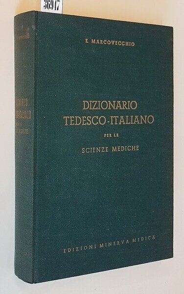 DIZIONARIO TEDESCO-ITALIANO PER LE SCIENZE MEDICHE