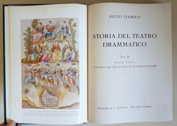 STORIA DEL TEATRO DRAMMATICO (vol. I, II, III e IV)