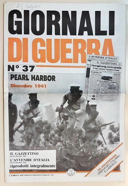 GIORNALI DI GUERRA (dal N. 31 al N. 40)