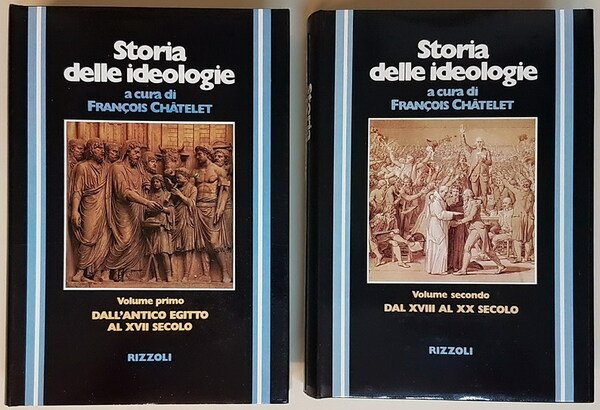 STORIA DELLE IDEOLOGIE (volumi I e II)