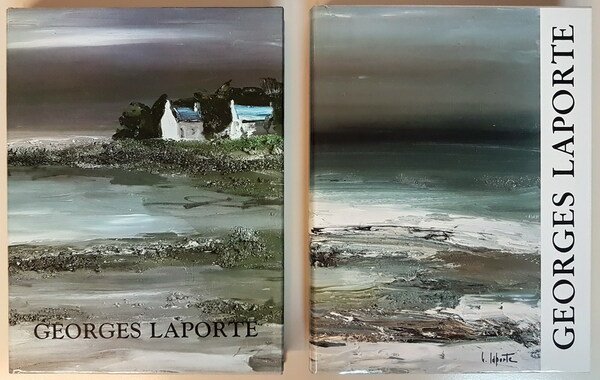 GEORGES LAPORTE - Un demi siecle de peinture (volumes I …
