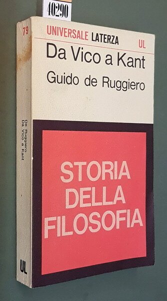 Storia della filosofia - DA VICO A KANT