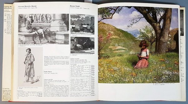 CATALOGO BOLAFFI DELLA PITTURA ITALIANA DELL'OTTOCENTO - N. 9