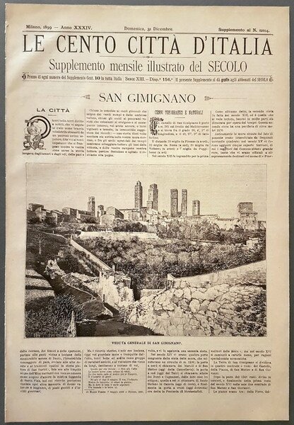 Le cento cittÃ d'italia - SAN GIMIGNANO