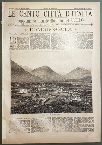Le cento cittÃ d'Italia - DOMODOSSOLA