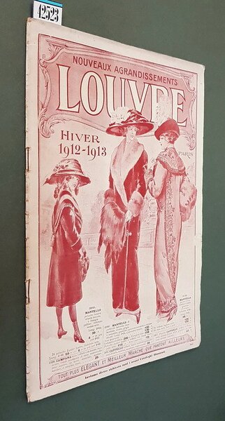NOUVEAUX AGRANDISSEMENTS LOUVRE HIVER 1912 - 1913, PARIS (catalogo in …