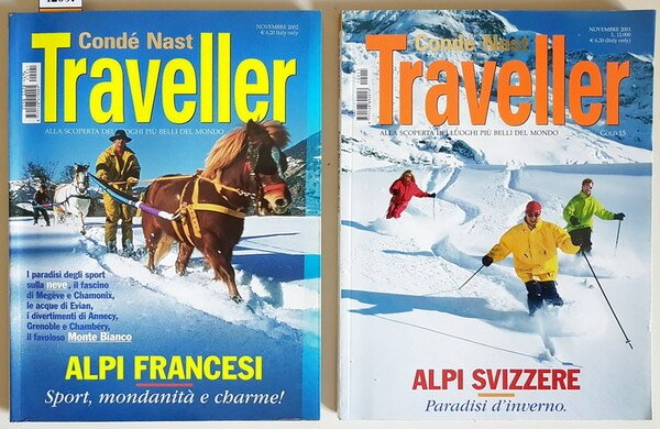 N. 2 riviste: TRAVELLER alla scoperta dei luoghi piu' belli …
