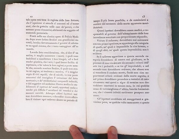 MANUALE PRATICO PER LA CURA DEGLI APPARENTEMENTE MORTI PREMESSEVI ALCUNE …