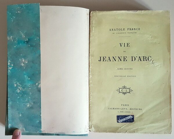 VIE DE JEANNE D'ARC (tome I et II)