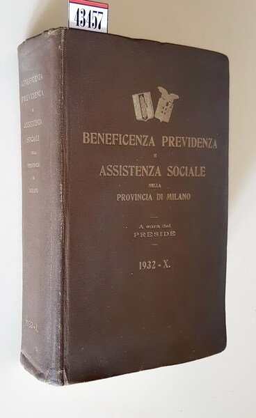 BENEFICENZA PREVIDENZA e ASSISTENZA SOCIALE NELLA PROVINCIA DI MILANO - …