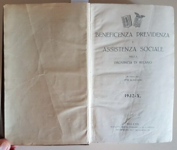 BENEFICENZA PREVIDENZA e ASSISTENZA SOCIALE NELLA PROVINCIA DI MILANO - …
